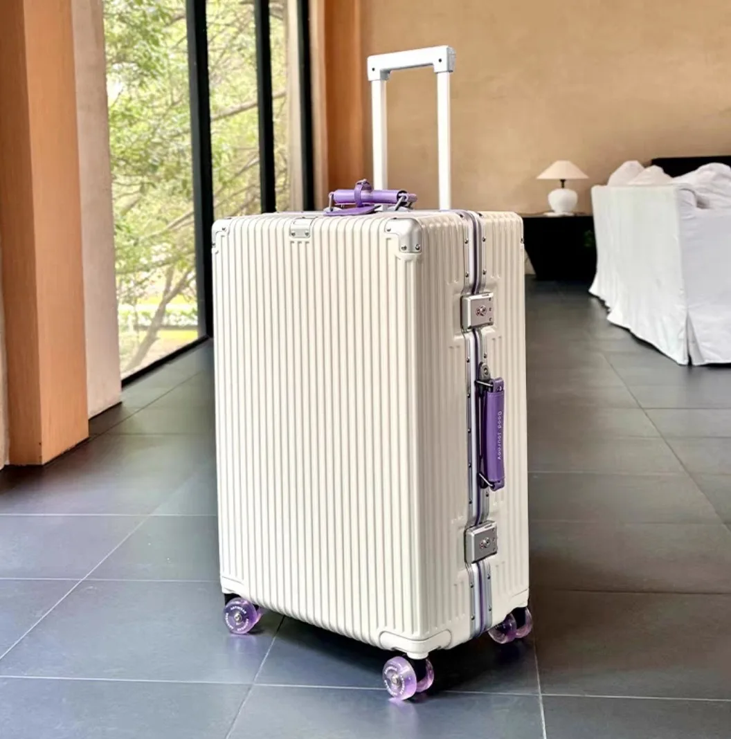 Aluminum Frame Carry On Luggage - 알루미늄 프레임, 다채로운 색상의 소음이 적은