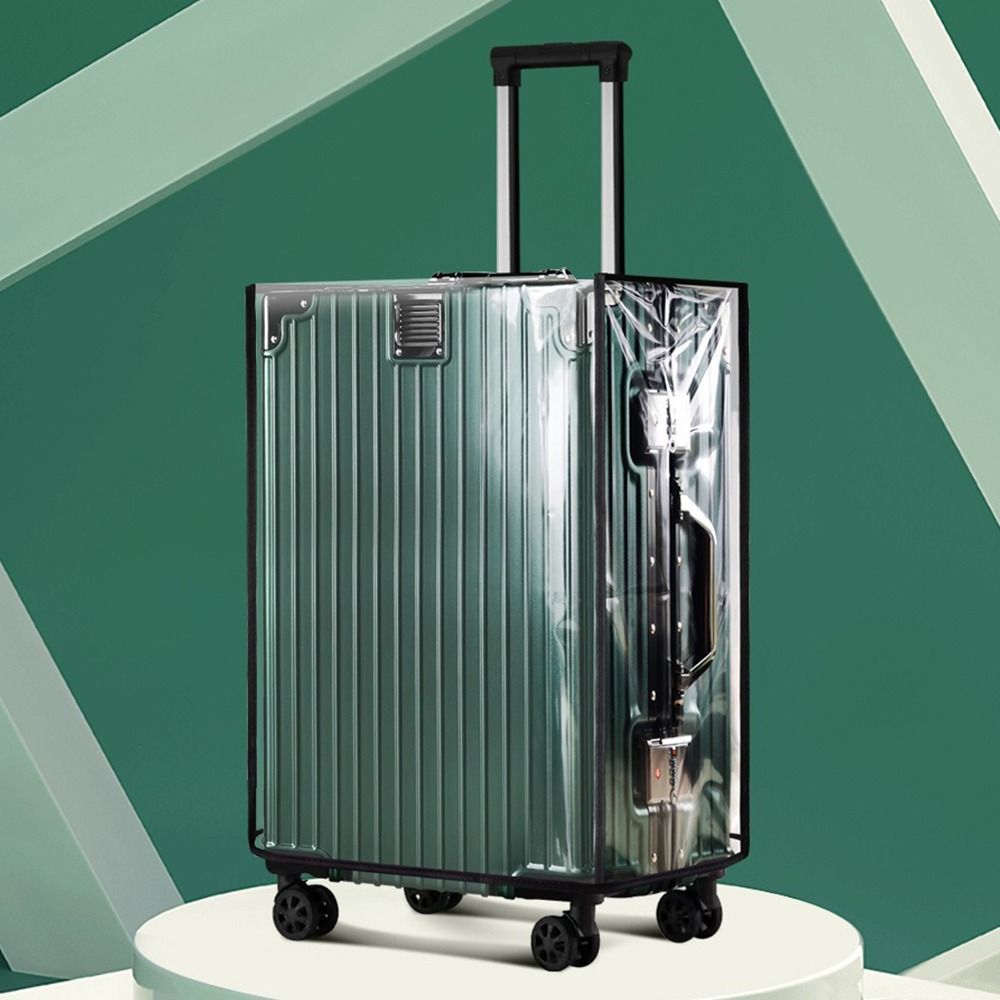 Luggage Protective Cover Transparent - 내구성 있는 풀 투명 수하물 보호