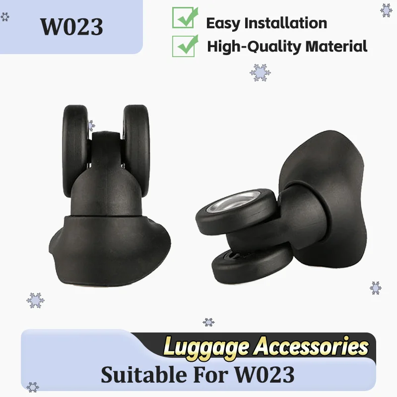 Silent Replacement Luggage Wheels - W023 수하물 바퀴 수리 키트 다방향