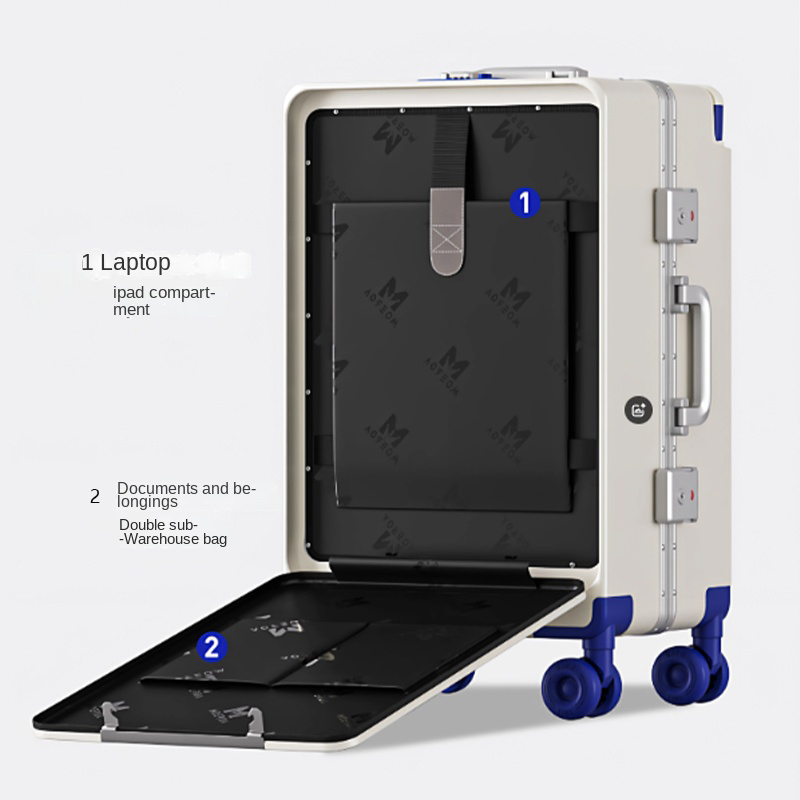 전면 개폐형 수하물 넓은 손잡이 20-26인치 대용량  - Aluminum Frame Carry On Luggage 리뷰 및 가격