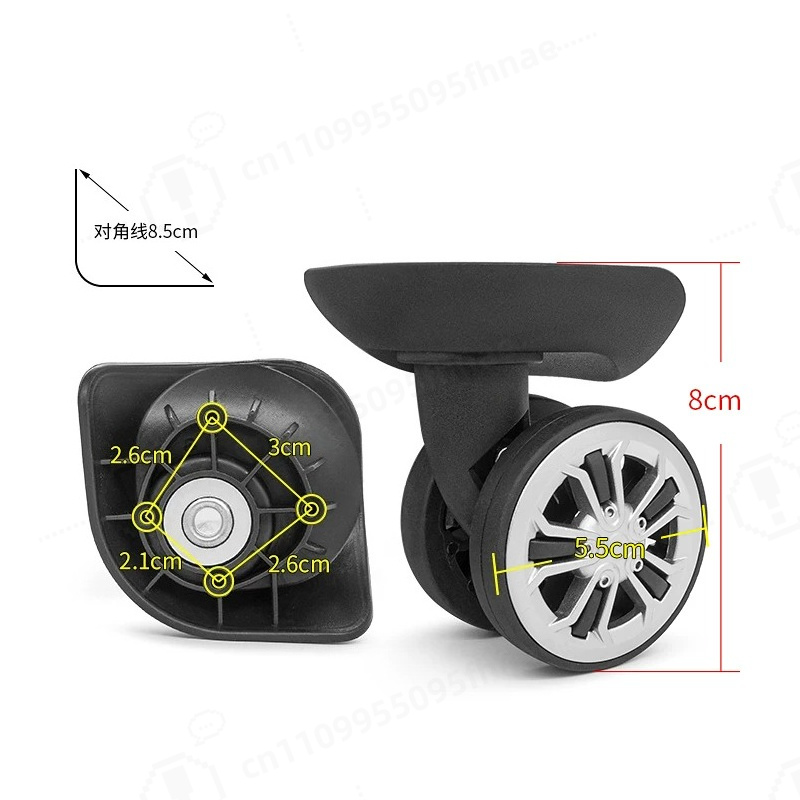 Diplomat HLA-857 교체용 회전 바퀴, 여행 - Silent Replacement Luggage Wheels 리뷰 및 가격