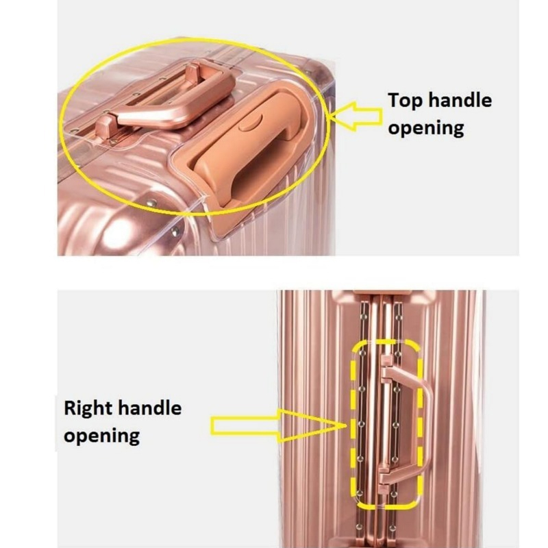 방수 바퀴 달린 여행 가방 먼지 커버 투명 PVC 여행 - Waterproof Suitcase Cover Protector 리뷰 및 가격