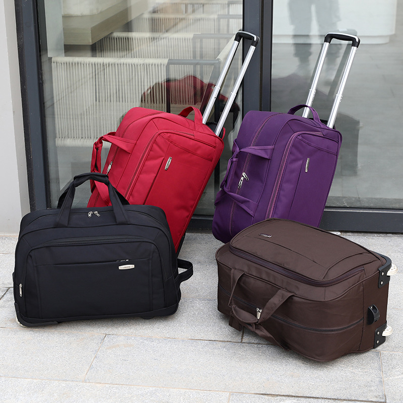 여행 가방 옥스포드 방수 롤링 수하물 가방, 대용량 여 - Foldable Rolling Luggage Bag 리뷰 및 가격