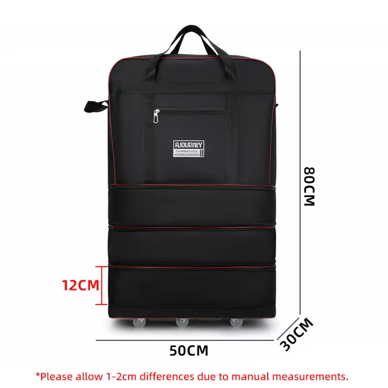 접이식 유니섹스 만능 여행 가방 확장형 대용량 바퀴 달 - Foldable Rolling Luggage Bag 리뷰 및 가격