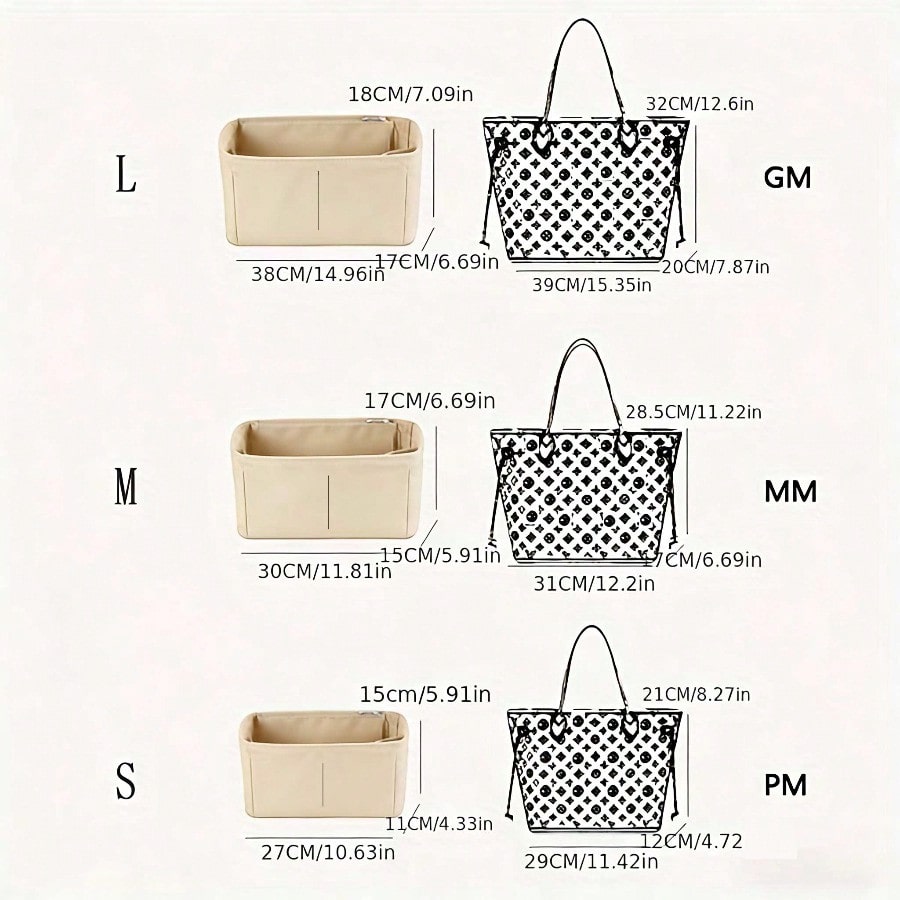 펠트 소재의 분리형 수납 가방, 다용도 화장품 가방,  - Cosmetic Bags 리뷰 및 가격
